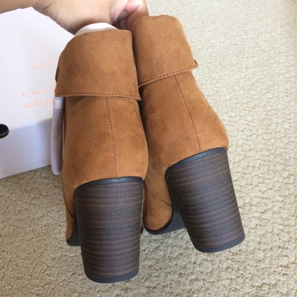 Lauren Conrad cognac tassel booties - Picture 6 of 6